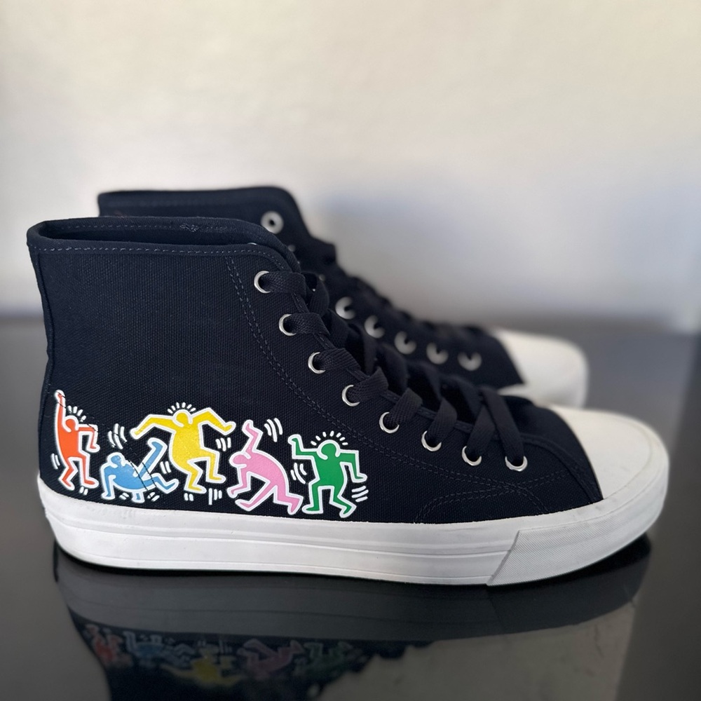 Keith Herring High-Top Sneakers